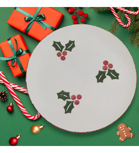 Hope Yeni Yıl 2 li Pasta Tabağı 19 cm
