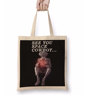 See You Space Cowboy Bebop Bez Çanta Uzun Saplı