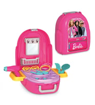 Barbie Güzellik Seti Sırt Çantası - Güzellik Setleri - Kuaför Oyuncak Seti - Makyaj Seti