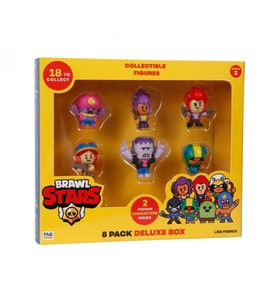 PMI BRW2070 Brawl Stars 8'li Delüks Figür Set Asorti
