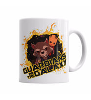 Rocket n' Groot Kupa Bardak Porselen
