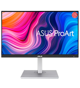 ASUS 27" IPS PA279CV 5MS 60Hz HDMI-DP-TYPE-C Pivot Grafik Tasarım Monitör (3840 X 2160)