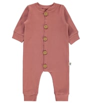 Civil Baby Bebek Patikli Tulum 1-6 Ay Gül Kurusu (Gül Kurusu)