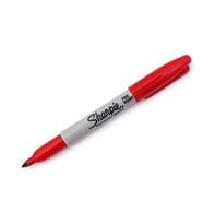 Sharpie Permanent Marker Kalem Fine Uç KIRMIZI 