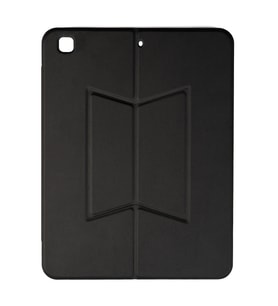 Apple iPad Pro 10.5 (7.Nesil) Uyumlu Zore Border Keyboard Bluetooh Bağlantılı Standlı Klavyeli Tablet Kılıfı (Siyah)