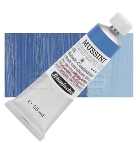 Mussini 35ml Yağlı Boya Seri:8 No:475 Cobalt Cerulean Blue