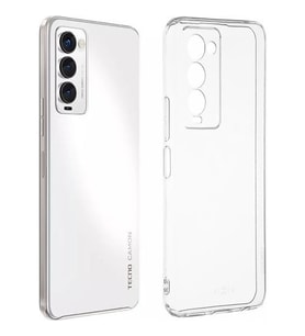 Kvy Tecno Camon 18 Kamera Korumalı Süper Silikon Kılıf