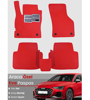 AUDİ A3 HATCHBACK (2020-2025) Uyumlu EVA Paspas Tam Set–Araca Özel,Su Geçirmez,Kolay Montaj