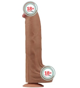 Astarte LoveToy 14” Sliding Skin Dual Layer Çift Katmanlı Dev Dildo 36 cm