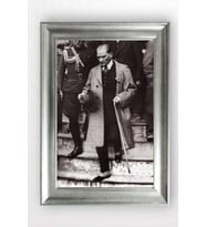 Gümüş Çerçeveli Atatürk Tablo a816