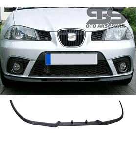 Seat İbiza Mk4 Cupra R Uyumlu Ön Lip Mat Siyah Ön Tampon Lip