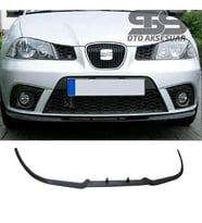 Seat İbiza Mk4 Cupra R Uyumlu Ön Lip Mat Siyah Ön Tampon Lip