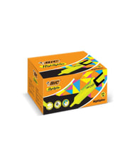 Bic Marking Highlighter Flat Fosforlu Kalem Sarı (12 Li Paket)