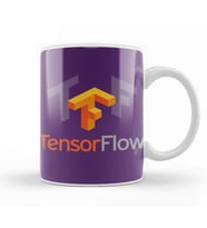 Tensorflow Logo Kupa Bardak Porselen
