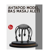 Çok Noktalı Elektrikli Kafa Masaj Cihazı 3 Modlu Rahatlatıcı Masaj