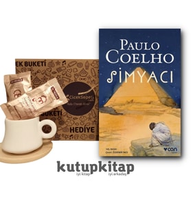 Kutupkitap Bambu Fincan Türk Kahvesi Kişiye Özel Not Simyacı Kitap Hediye Seti