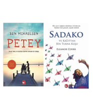 Beyaz Balina Petey ve Sadako Kağıttan Bir Turna Kuşu Seti 2 Kitap