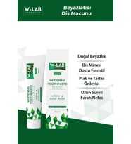 W-Lab Kozmetik Beyazlatıcı Diş Macunu 100 ML