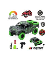 Şarjlı Uzaktan Kumandalı Araba 4x4 Yüksek Hızlı Drift ve Arazi Aracı 2.4Ghz 1:20 Yedek Lastikli