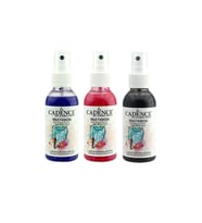 CADENCE SPREY KUMAŞ BOYASI 100ML 3LÜ SET