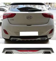 Hyundai İ30 Gri Difüzör Difizör Kare Egzoz Görünüm Reflektörlü