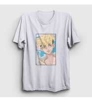 Presmono Unisex Beyaz Chifuyu Anime Tokyo Revengers T-Shirt 241007tt