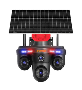 AV-S439 3 Lens 3PTZ Güneş Enerjili Solar 4G Sim Kartlı Kamera