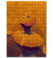 Cakapuzzle Yenmiş Meyveden Ütopik Adam Puzzle Yapboz MDF (Ahşap) (120 Parça)