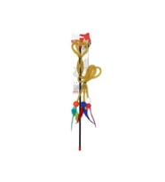 Natura Parlak Kordon Toplu Kedi Olta Oyuncak 45 Cm PTC-057
