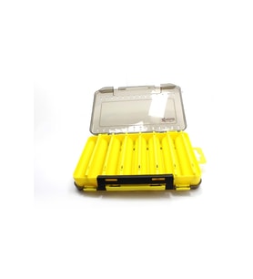 Captain 7224 Sahte Balık Kutusu 14 Gözlü 19x11x3.5cm Yellow