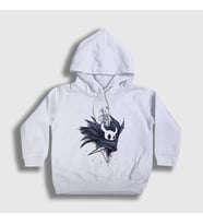 Presmono Unisex Çocuk Beyaz Robe Oyun Hollow Knight Kapüşonlu Sweatshirt 492937tt
