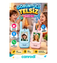 Görüntülü Çocuk Telsizi Seti – Sesli ve Video İletişimli Hafif Walkie Talkie