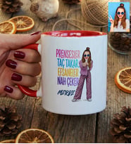 Kişiye Özel Karikatürlü Efsaneler Nah Çeker Kupa Bardak Doğum Günü Hediyesi