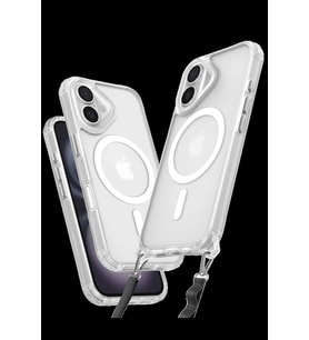 iPhone 16 Kılıf Enka Magsafe Silikon Kılıf - Şeffaf