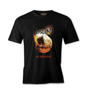 Obscura – Akroasis Siyah Erkek Tshirt