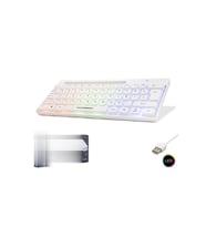 Gaming Mini Klavye Led - Beyaz HDX2608