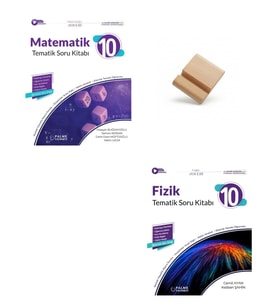 Palme 10. Sınıf 2027 Matematik ve Fizik Tematik Maarif Soru Bankası + Telefon Standı
