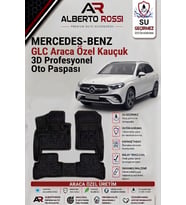 MERCEDES GLC COUPE 2015 - 2026 Araca Özel Kauçuk 3D Profesyonel Oto Paspası