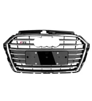 Audi A3 S3 2016-2020 Kromlu Siyah Panjur