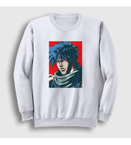 Presmono Unisex Beyaz Joseph Joestar Anime Jojo Sweatshirt 321741tt