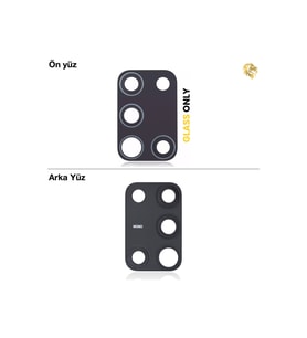 Samsung Galaxy A21S Kamera Lensi ile Uyumlu Kamera lensi sade lens kamera camı kamera merceği