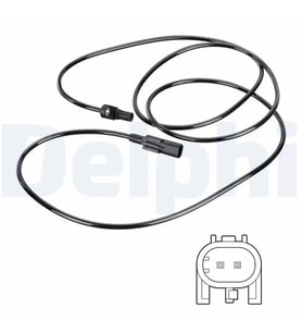 DELPHI SS20795 ABS Sensoru Sol Arka A9065400117