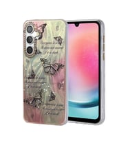 Samsung Galaxy A24 4g Kılıf Blade Aynalı Desenli Kapak - Desen 6