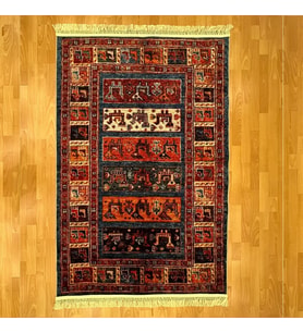 Kadim Motifli 120 X 180 Dijital Baskı Halı