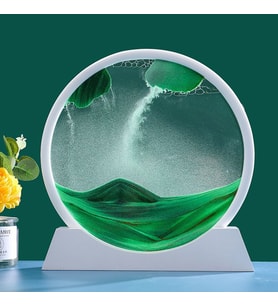 İsme Özel 3D Hareketli Sandscape Kum Saati Dekoratif