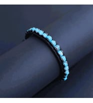 Clays Jewellery Doğal Taş Bileklik, Varisit Taşı Slim Bileklik, Erkek Bileklik, Kadın Bileklik