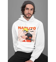 Naruto Uzumaki Baskılı Unisex Oversize Naruto Anime Karakter Hoodie