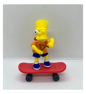 Bart Simpson 3D Figürü