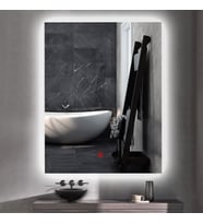 80x120(h) cm Buğu Çözücülü Ledli Banyo Aynası