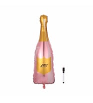 Pazariz Folyo Balon Doğum Günü Balonu Parti Balonu 107 x 40 cm Şişe